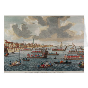 View of Gravesend with troops