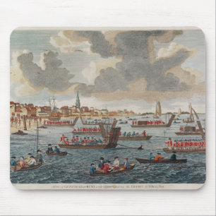 View of Gravesend with troops Mouse Pad