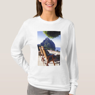 View of Gros Piton from Stonefield Estate Villa T-Shirt