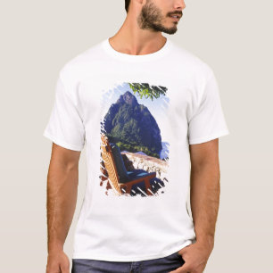 View of Gros Piton from Stonefield Estate Villa T-Shirt