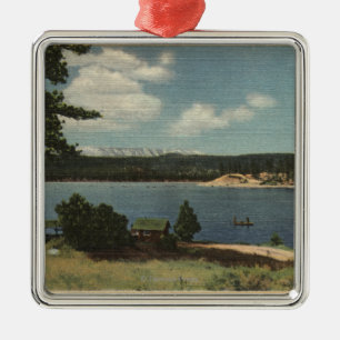 View of Grout Bay from Dana Point Metal Ornament