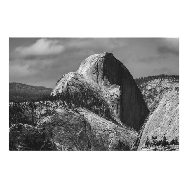 View of Half Dome from Olmsted Point Photo Print (Front)