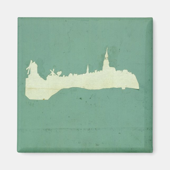 View of Hamburg Magnet (Front)