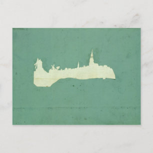View of Hamburg Postcard
