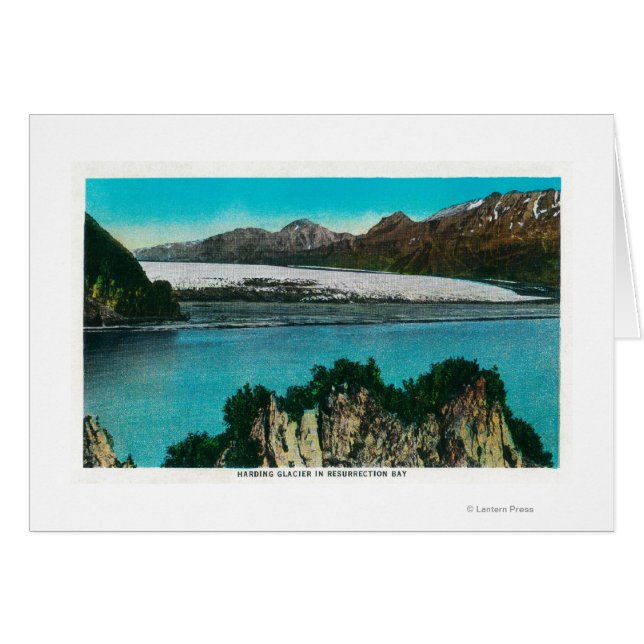 View of Harding Glacier in Resurrection Bay (Front Horizontal)