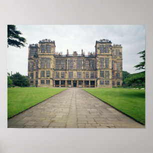 View of Hardwick Hall Poster