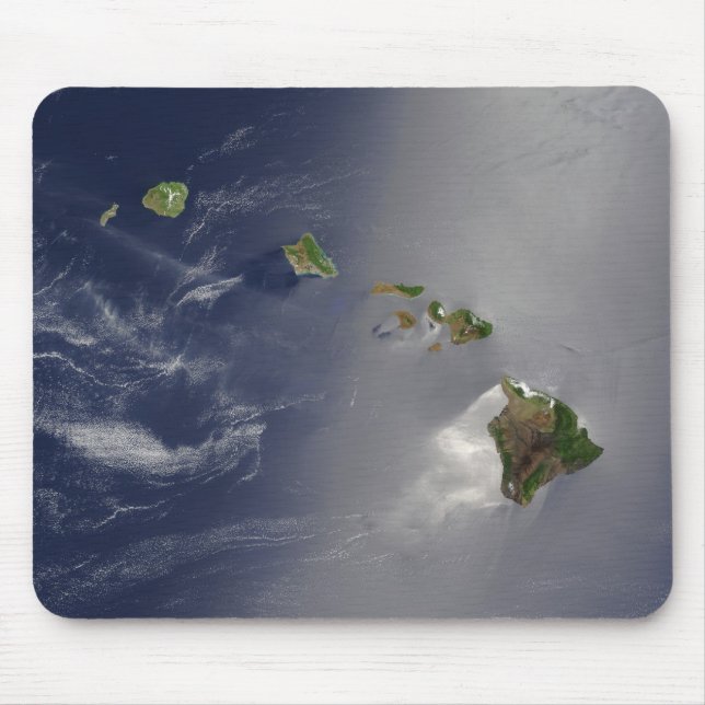View of Hawaii from Space Mouse Pad (Front)