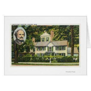 View of Hawthorne's Wayside Residence