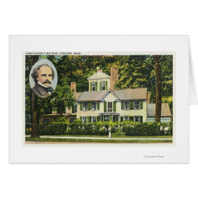 View of Hawthorne's Wayside Residence (Front Horizontal)