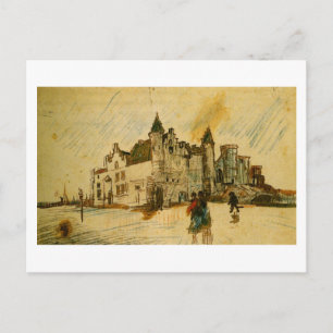 View of Het Steen (F1351) Van Gogh Fine Art Postcard