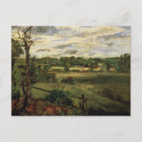 View of Highgate from Hampstead Heath, c.1834