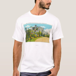 View of Hoover's Home, Stanford U Campus T-Shirt