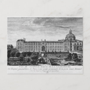 View of Hopital Royal de La Salpetriere Postcard