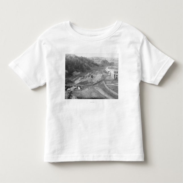 View of Hot Springs, SD Photograph Toddler T-Shirt (Front)