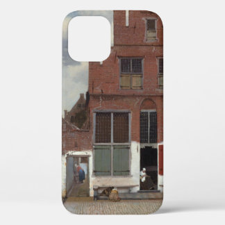 View of houses in Delft by Johannes Vermeer iPhone 12 Case