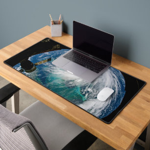 View Of Hurricane Dorian. Desk Mat
