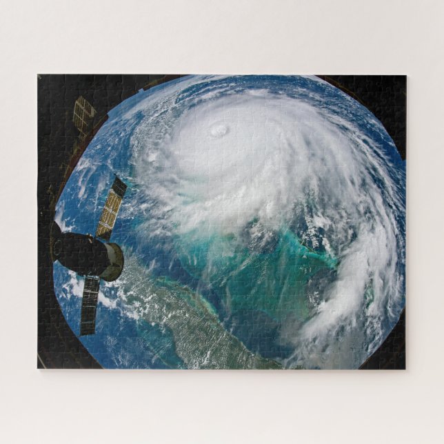 View Of Hurricane Dorian. Jigsaw Puzzle (Horizontal)