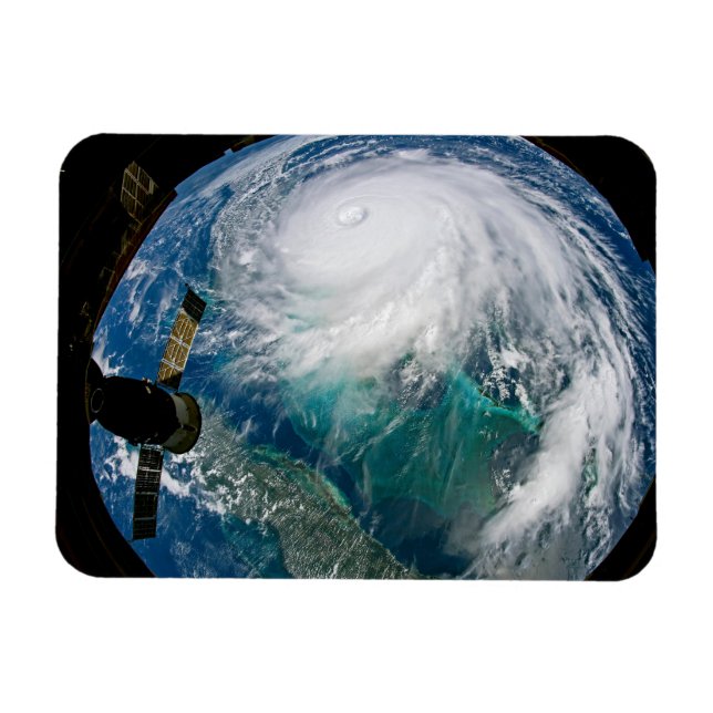 View Of Hurricane Dorian. Magnet (Horizontal)