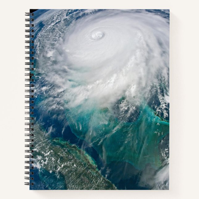 View Of Hurricane Dorian. Notebook (Front)