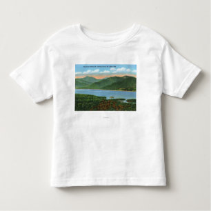 View of Indian Lake and Snowy Mountain Toddler T-Shirt