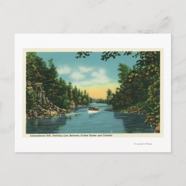 View of International Rift Postcard (Front)