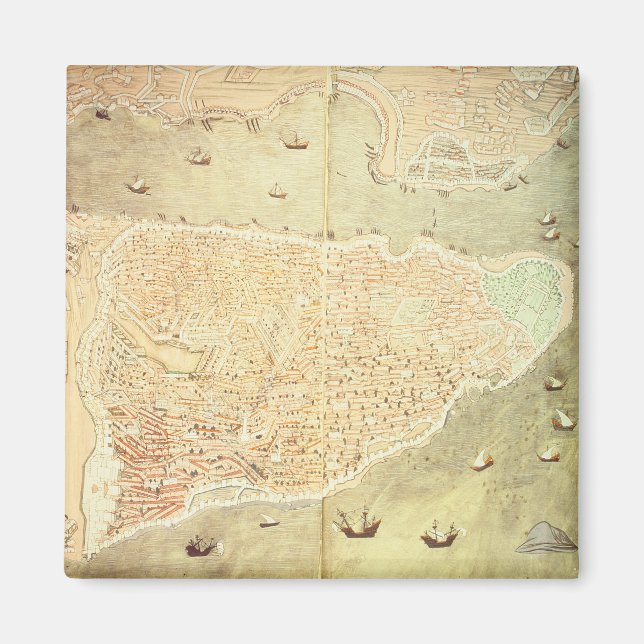 View of Istanbul Magnet (Front)