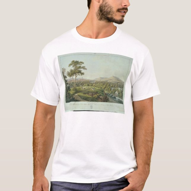 View of Jena from Rasenhuehlberg, c.1810 T-Shirt (Front)