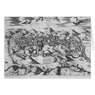 View of Jerusalem, 1570 ?