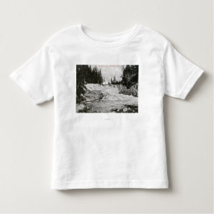 View of Kennebago Falls Toddler T-Shirt