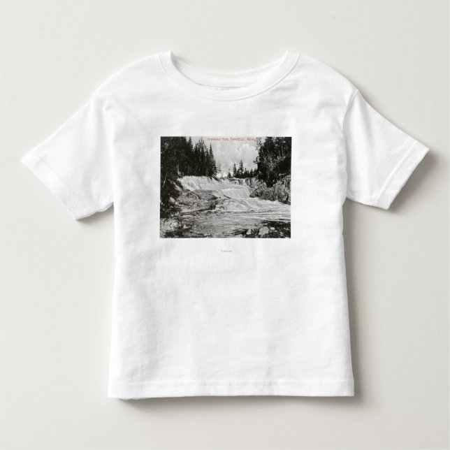 View of Kennebago Falls Toddler T-Shirt (Front)