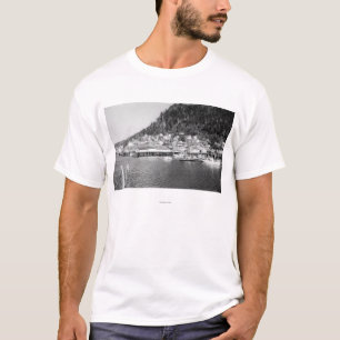 View of Ketchikan, Alaska Waterfront Photograph T-Shirt