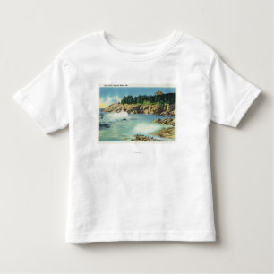 View of Kid's Cave at Squirrel Island Toddler T-Shirt