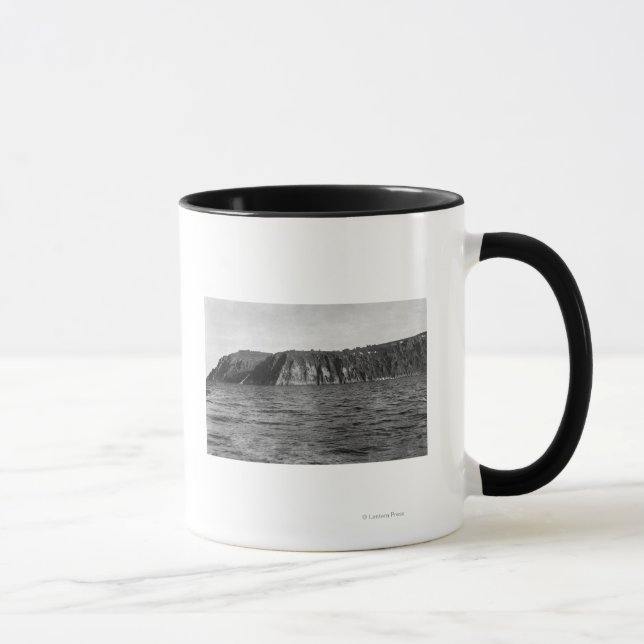 View of King's Island, Alaska Photograph Mug (Right)
