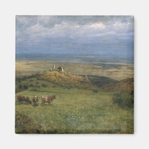 View of Kronberg in Taunus, Germany, 1879 Magnet