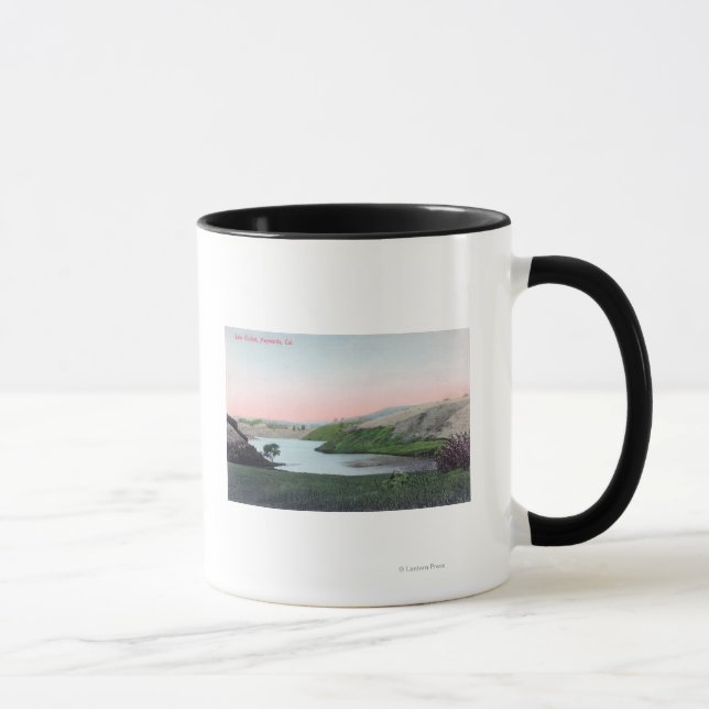 View of Lake ChabotHayward, CA Mug (Right)