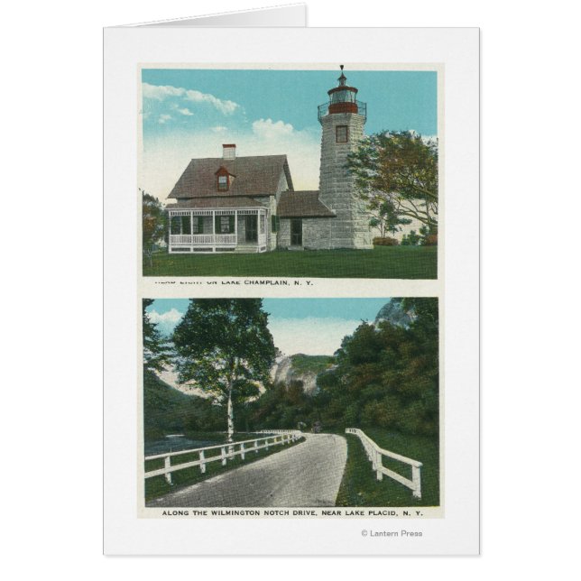 View of Lake Champlain Lighthouse (Front)