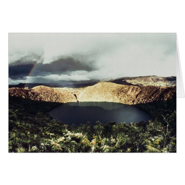 View of Lake Guatavita (Front Horizontal)