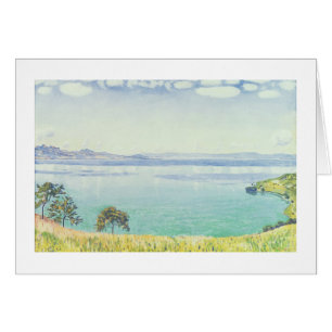 View of Lake Leman from Chexbres, 1905