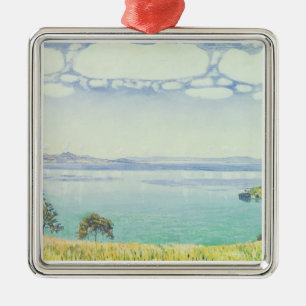 View of Lake Leman from Chexbres, 1905 Metal Ornament