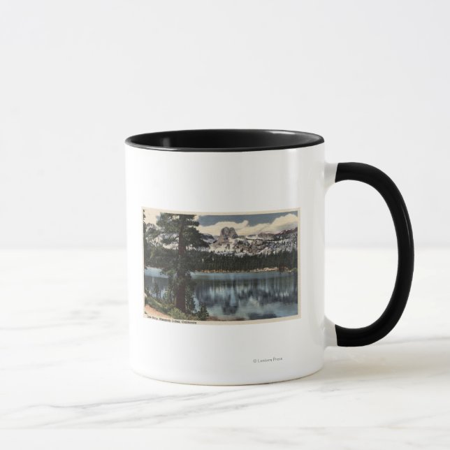 View of Lake Mary & High Sierra Mts. Mug (Right)
