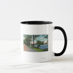 View of Lakeside Drive along Chautauqua Lake Mug