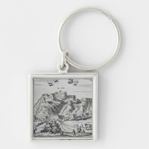View of Lhasa, capital of Tibet Key Ring