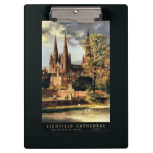 View of Lichfield Cathedral Clipboard