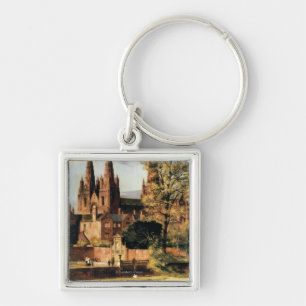 View of Lichfield Cathedral Key Ring