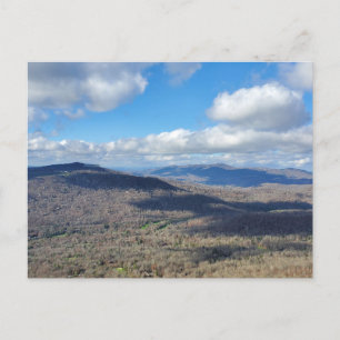 View of Linville, NC From Grandfather Mountain Postcard