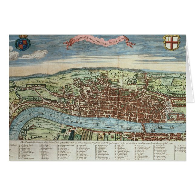 View of London, c.1560 (Front Horizontal)