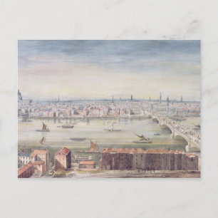 View of London from St. Paul's to the Custom Postcard