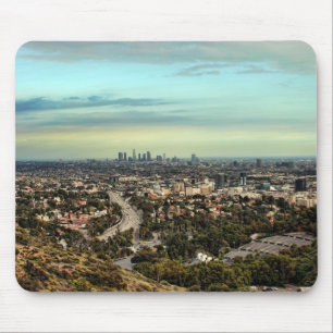 View of Los Angeles Mouse Pad