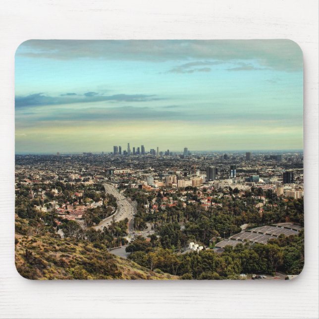 View of Los Angeles Mouse Pad (Front)