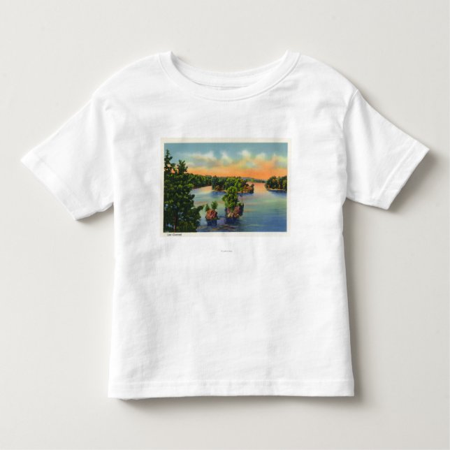 View of Lost Channel Toddler T-Shirt (Front)